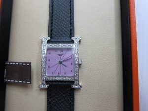 エルメス高価買取・大阪神戸・Ｈウォッチ・ブランド・アフターダイヤ・カスタマイズ時計・買取