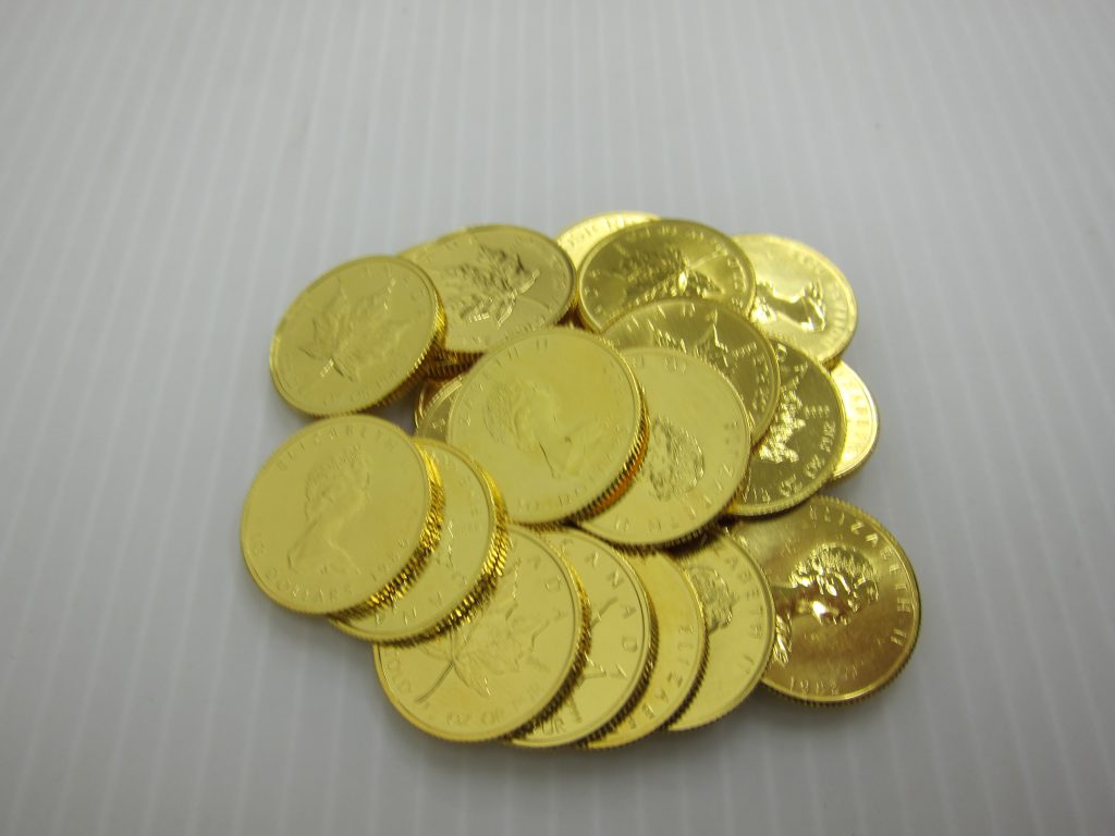 金k24 買取 大阪・神戸 エリザベスコイン・インゴット高価買取相場