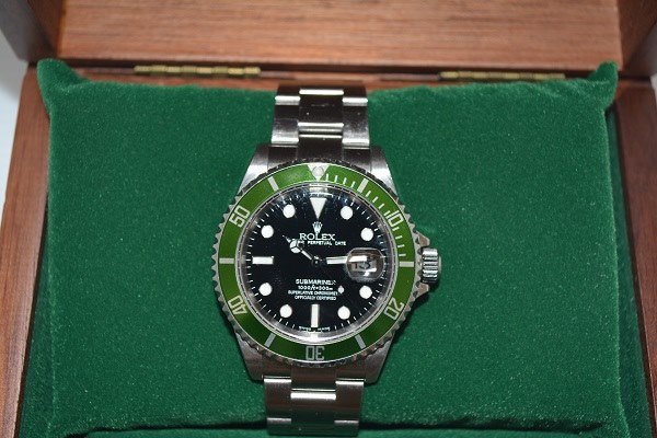 ロレックス グリーンサブ買取 ビッグスイス 16610LV 50周年記念