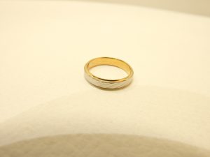 指輪買取　コンビリング　Ｋ18金プラチナ900　高価買取　大阪神戸