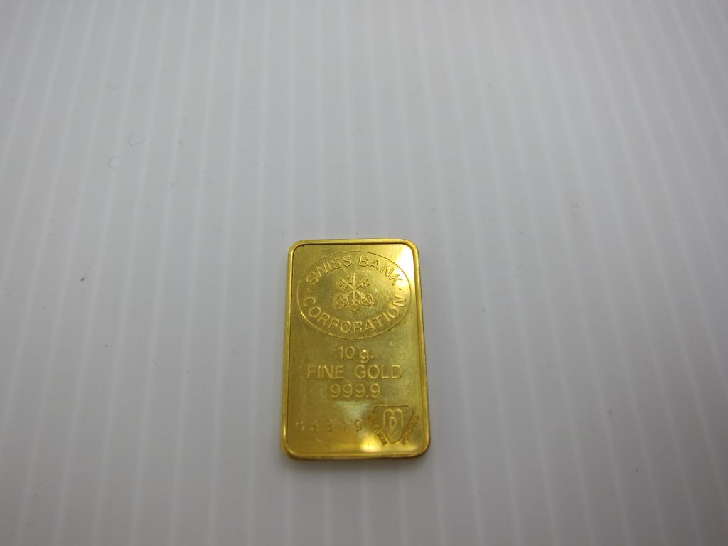 金k24 買取 大阪・神戸 インゴット10g買取