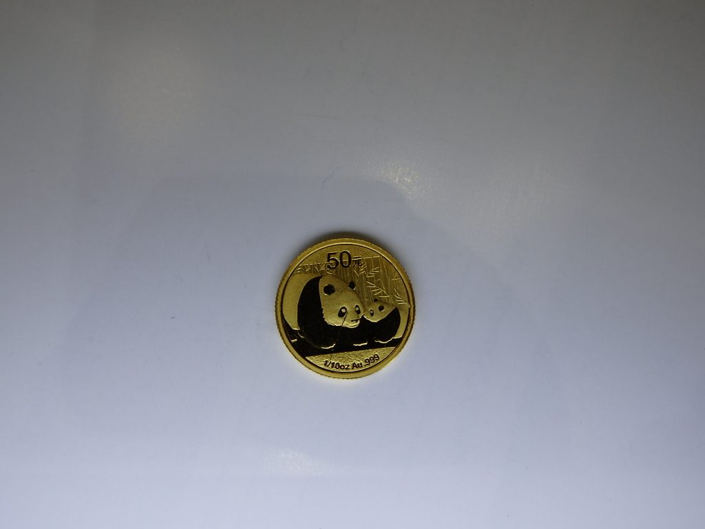 金貨買取　中国金貨　パンダコイン　Ｋ２４金　インゴット高価買取