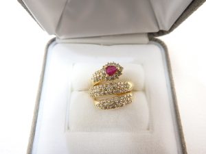 ブルガリトゥボガス風　買取　ルビー　ノーブランドジュエリー買取