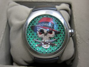 コルム・高価買取・大阪神戸・バブル・スカル・ドクロ・ブランド時計・バブルギャングスター買取