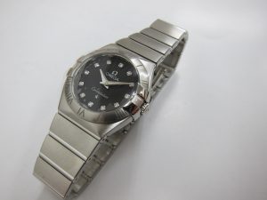 オメガ高価買取・大阪神戸・コンステレーション・ブラッシュクォーツ・123.10.27.60.51.001・ブランド時計買取
