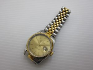 ロレックス高価買取・大阪神戸16233・デイトジャスト・コンビ・買取