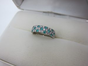パライバトルマリン＆ダイヤモンド高価買取・大阪神戸・ジュエリーリング・買取