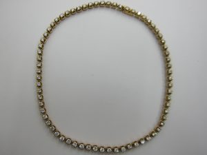 ダイヤモンドネックレス・高価買取大阪神戸・テニスネックレス
