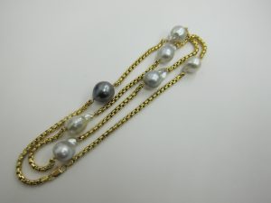 バロックパールk18金高価買取・大阪神戸・金パールジュエリー・真珠買取