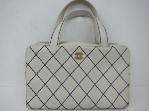 シャネル買取 ワイルドステッチ ボストンバッグ 高価買取 大阪神戸
