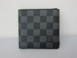 ルイ・ヴィトン・高価買取・大阪神戸・ダミエ・グラフィット・N62664・ポルトフォイユ・マルコ・ブランド財布買取
