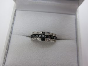 K18WG・ブラックダイヤモンドリング・高価買取・大阪・神戸