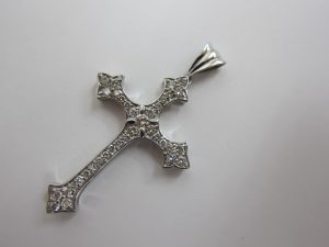 ダイヤモンドクロスネックレストップ・高価買取・大阪神戸
