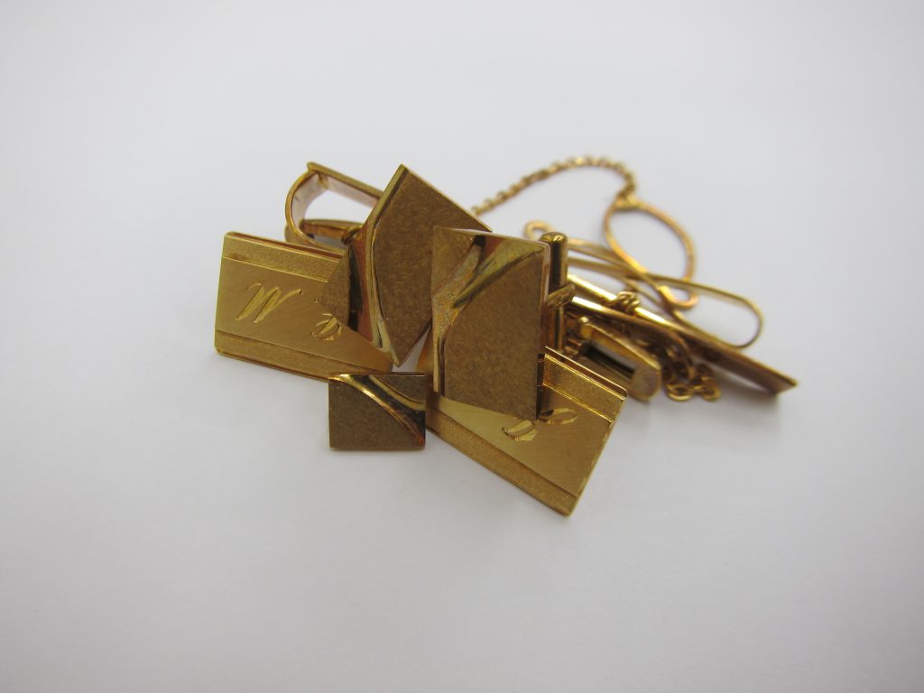 K18金 タイピン・カフス買取 大阪神戸 金ジュエリー高価買取査定