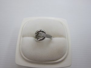 k18WGリング・高価買取・大阪神戸・メレダイヤモンド査定買取