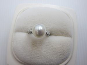 パールダイヤモンドリング・高価買取・大阪神戸・ジュエリー買取