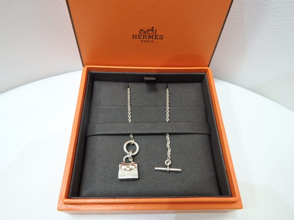 エルメス買取 エルメス アミュレット ケリーネックレス高価買取 SV925