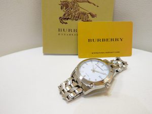 バーバリー時計買取　ヘリテージ時計　高価買取大阪神戸