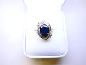 サファイヤ買取　　サファイヤリング買取　大阪神戸