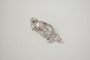 パールジュエリー 買取 大阪・神戸 涌永ユキオ 作家ブローチ 買取