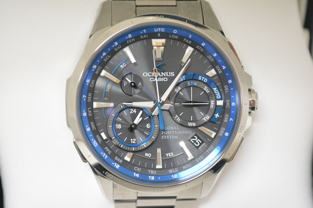 カシオ CASIO オシアナス OCW-G1000-1AJF GPS電波時計　高価買取大阪神戸