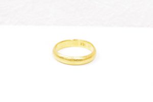 中国製Ｋ20金リング5.8ｇ足金刻印入り大阪神戸金高価買取