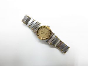 オメガ コンステレーション SS/YGコンビ QZ レディース 買取いたしました。