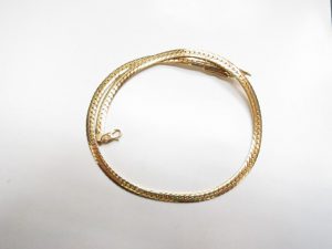 K18金スネーク調ネックレス22.8ｇ買取いたしました。