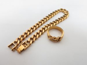 喜平ブレスレット 購入時よりも高い金額で売却 Ｋ18 金相場高騰