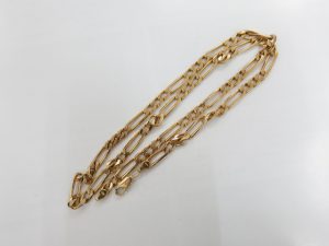 14金 585刻印 イタリーネックレス 金のアクセサリー 買取査定