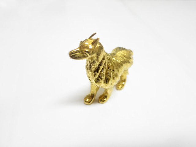 K24純金 周大福 犬の置物40.2ｇ 買取いたしました。