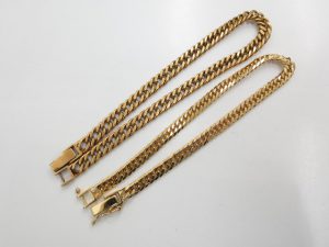 喜平ブレスレット高価買取 K18 地金 購入時の2倍以上の金額で売却