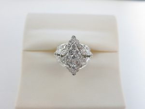 メレダイヤリング 高価買取 ダイヤモンド計2ct カーボンあり