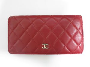 シャネル マトラッセ長財布 高価買取 ブランド品 無料宅配査定