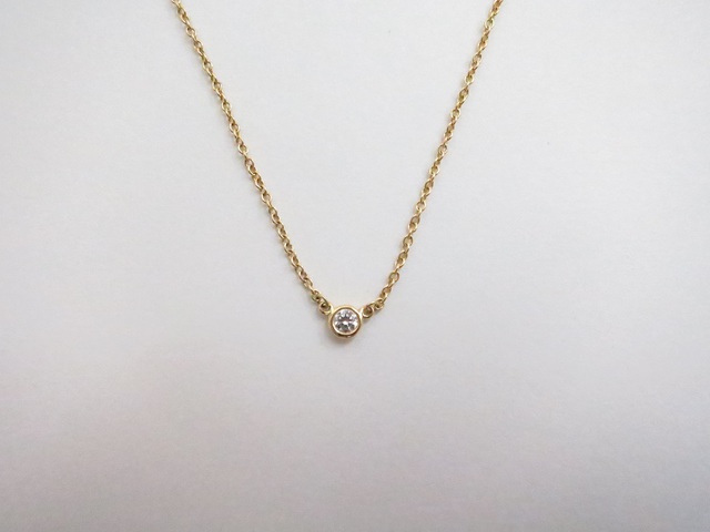 ティファニー バイザヤード 高額査定 ダイヤモンド0.05ct 買取価格