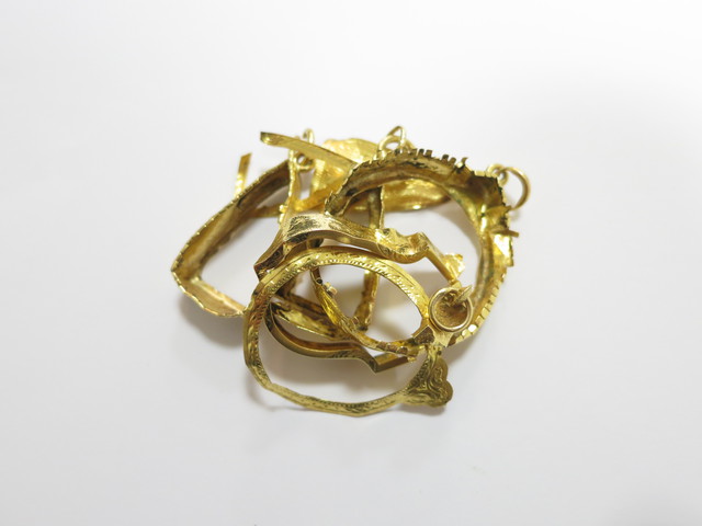 タイ金 高価買取 東南アジアの金のアクセサリー 刻印なし 無料査定