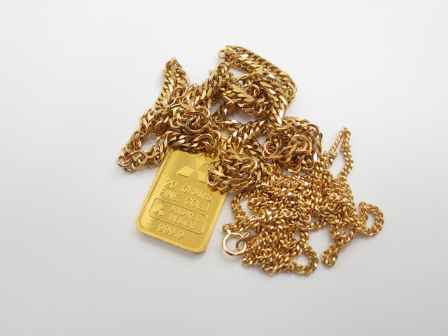 金 買取 大阪・神戸 本日の金価格 K24インゴット K18喜平 無料査定