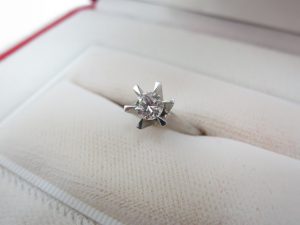 ダイヤモンド 高価買取 大阪 神戸 立て爪リング 0.4ct 高額査定