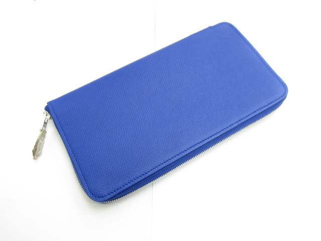エルメス　アザップロングシルクイン　ブルーエレクトリック　エプソン　□O買取いたしました。