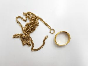 K18金 K24純金 買取 大阪・神戸 喜平ネックレス 純金リング買取