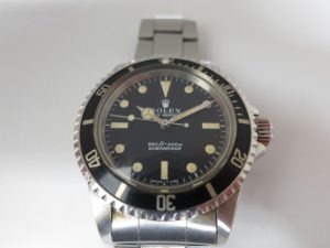 ヴィンテージロレックス 買取 大阪・神戸 5513サブマリーナフチなし 高価買取