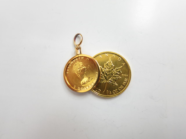 メイプルリーフ金貨 買取 大阪・神戸 K24 金買取