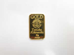 金 インゴット 買取 大阪・神戸 K24田中貴金属10ｇ 買取