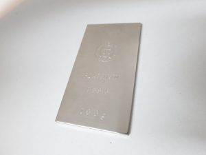 プラチナ インゴット 買取 大阪・神戸 Pt999.5 100ｇ 高価買取