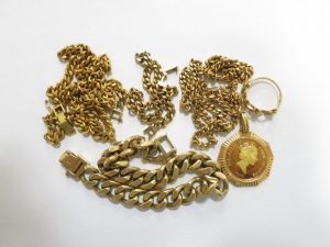 Ｋ18喜平ブレスレット＆ネックレス 高額買取 大阪・神戸 金 買取