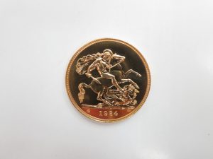 5ポンド金貨 買取 大阪・神戸 K22イギリス金貨 高額査定