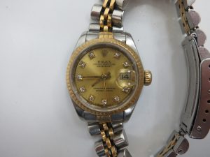 壊れたロレックス 宅配買取 ボロボロの69173G 高価買取