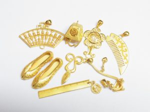 千足金 高価買取 中国・アジアの金 無料査定 22金・23金・24金