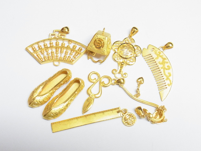 千足金 高価買取 中国・アジアの金 無料査定 22金・23金・24金