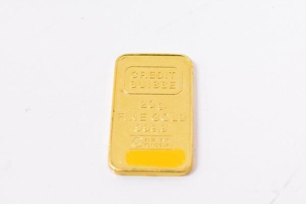 金 ｋ２４金 インゴットプレート 純金 クレディスイス 高価買取 大阪神戸